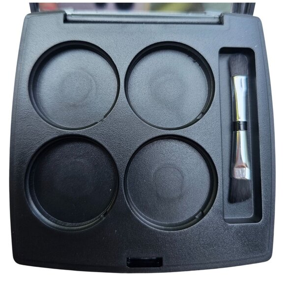 Coastal Scents Empty Custom 4 Pan Eyeshadow Palette Mirror Brush Never Used - Picture 4 of 4